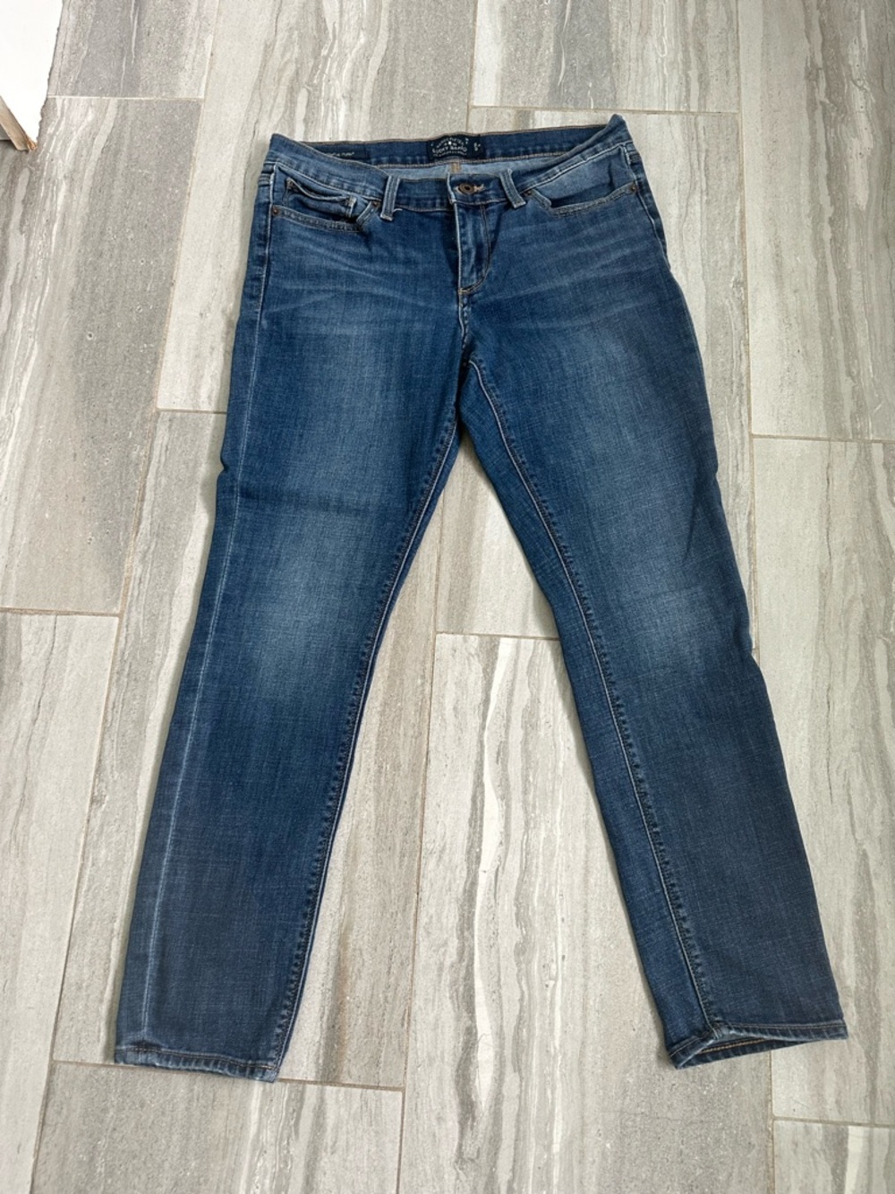 Lucky Brand Women's Medium Blue Skinny Jeans